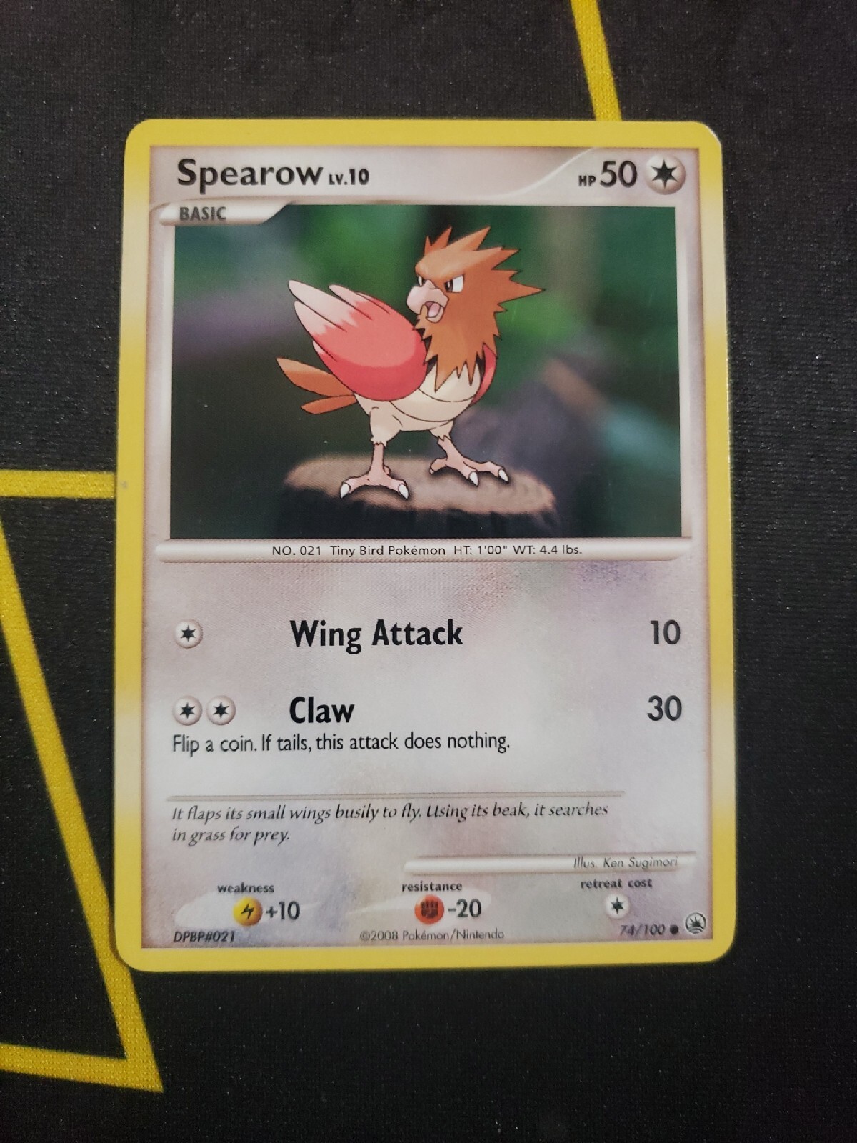 SPEAROW - 74/100 - Majestic Dawn - Common - Pokemon Card - LP-MP