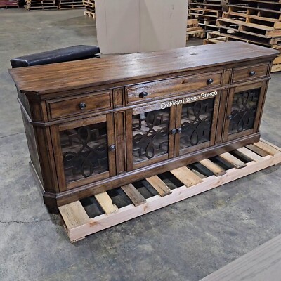 Rustic Console Stand 75.5'' Costco #3