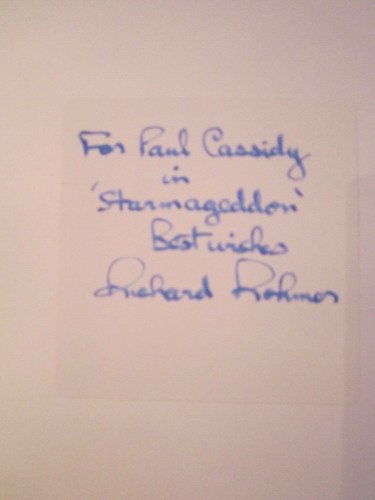 1986 STARMAGEDDON BOOK BY RICHARD ROHMER AUTOGRAPHED/SIGNED - Picture 2 of 3