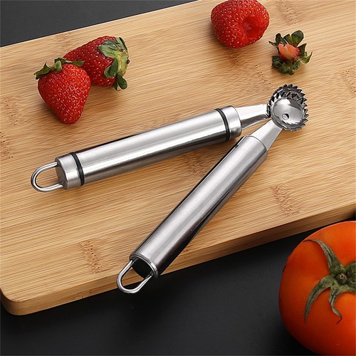 1Pcs Sliver Stainless Steel Strawberry Huller And Tomato Stem Corer Tool - Bild 6 von 15