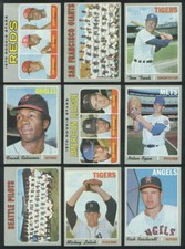 (61062) 1970 Topps Baseball Complete Set VGEX-EXMT