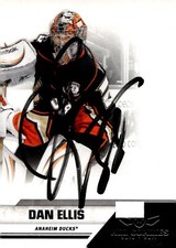 Dan Ellis - Signed 2010-11 Panini All Goalies Rookie Card #3
