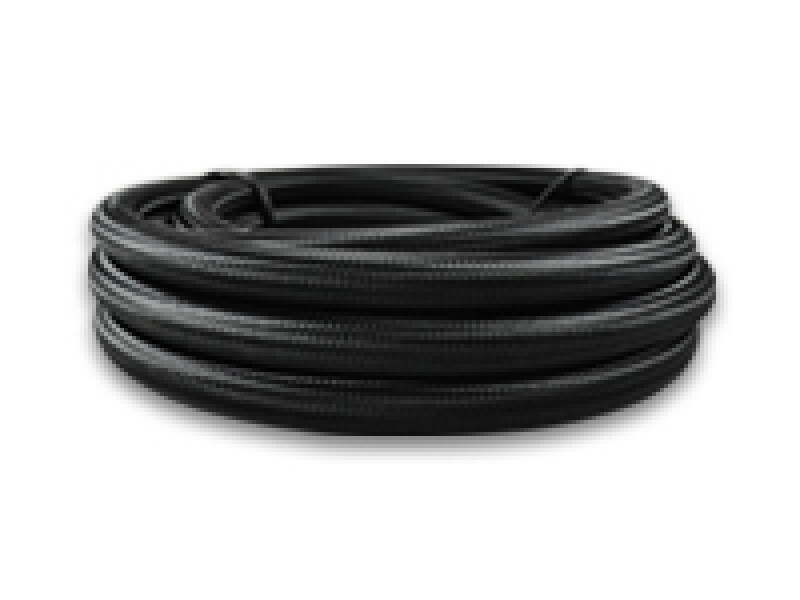 Vibrant 6 AN Black Nylon Braided Flex Hose .56in ID (150 foot roll) eBay