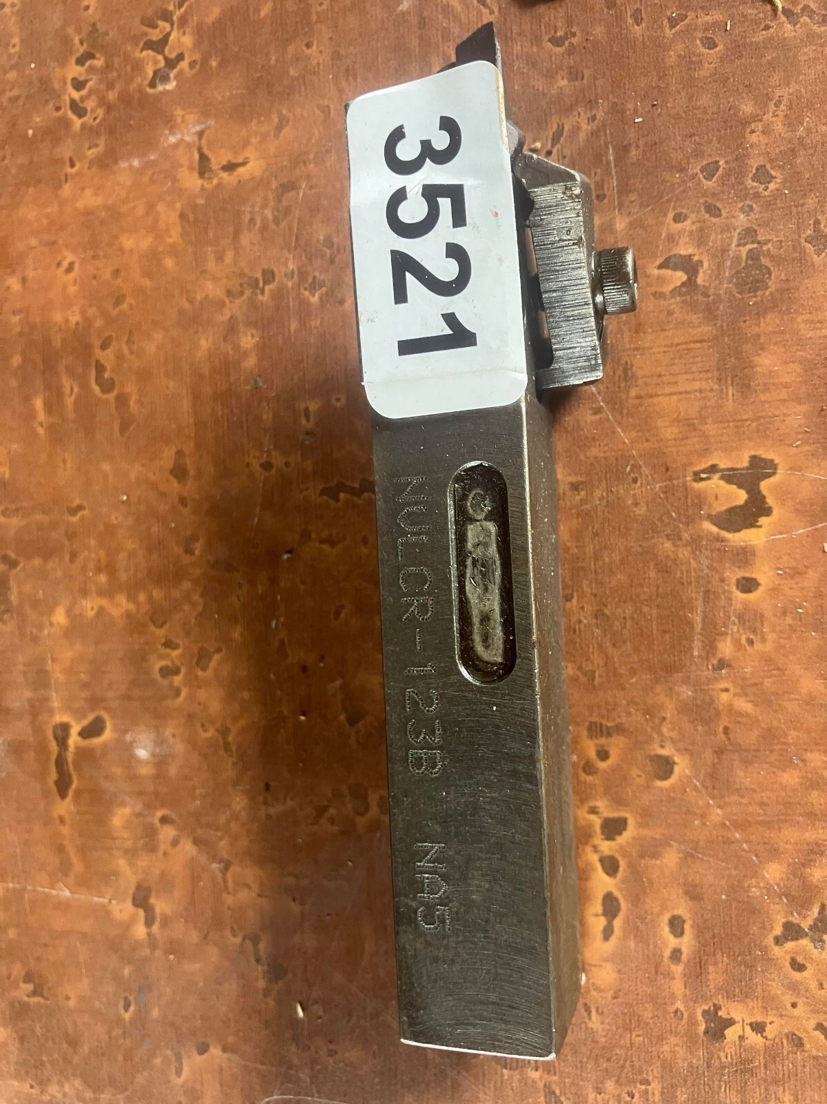 Used Kennametal Top Notch Carbide Insert Lathe Profiling Tool Holder NVLCR-123B for Precision Machining