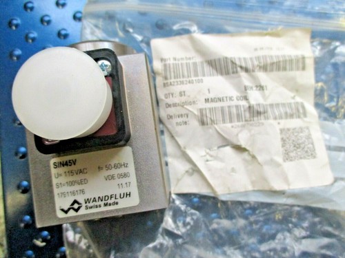 NUEVA BOBINA MAGNÉTICA WANDFLUH 115 VAC VDE 0580 - Imagen 4 de 4