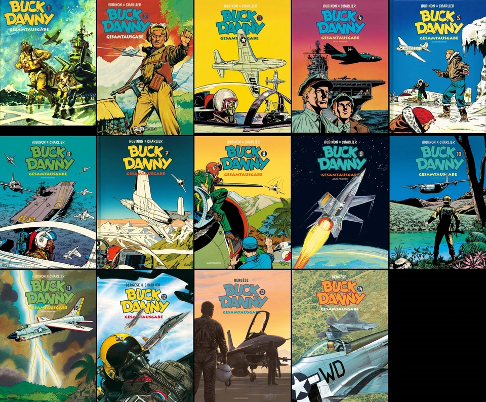 Buck Danny Gesamtausgabe ab Band 1 zur Auswahl Salleck Verlag Neuware