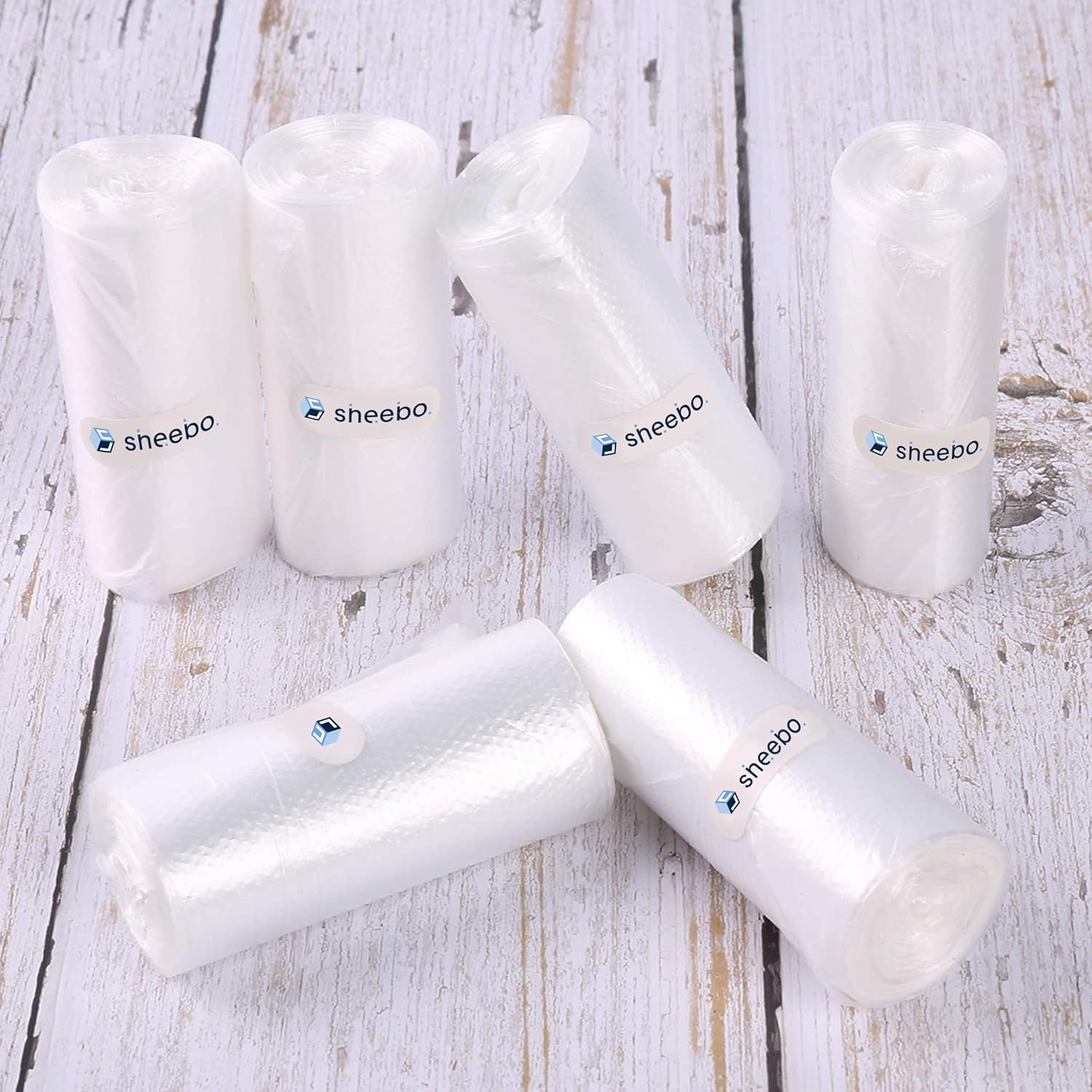 180 Counts Strong Trash Bags - 0.5 Gal Garbage Bags for Small Trash Can/Deskt...