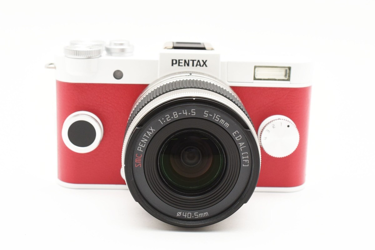 PENTAX Q-S1 Digital Camera [1218 shots] & 02 06 Double Lenses From
