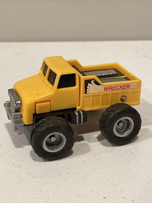 Transformers G1 Remco Zybots Changeable Robot Yellow Tow Truck