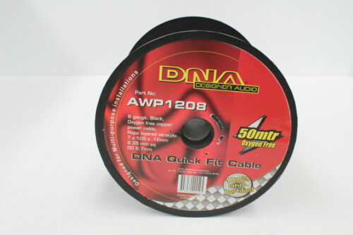 DNA AMP POWER CABLE 8 GAUGE, 6.7mm OUTER DIAMETER, TRANSLUCENT BROWN 50 METRES - Picture 3 of 3