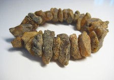Genuine Massive Raw Amber Baltic Amber Bracelet 32-35 grams  