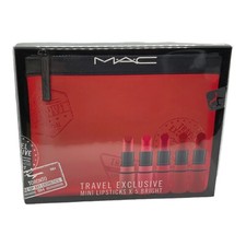 MAC Travel Exclusive Mini Lipstick x 5 Bright shades 3 Retro Matte 2 Lustre
