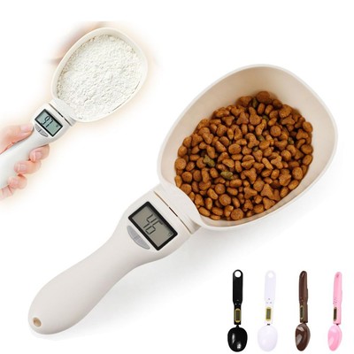 Mini Food Measuring Scoop Scale Electronic Digital Food Spoon Scale  for Pets