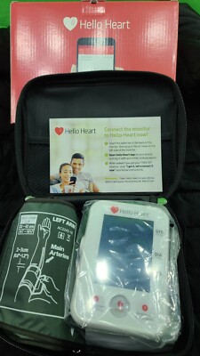 Hello Heart UAM-905HH Smart Digital Blood Pressure Monitor Phone ...