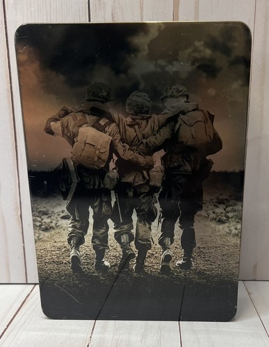 Band of Brothers Complete 6 DVD Metal Tin Box Set WWII Tom Hanks & Spielberg HBO - Picture 2 of 6