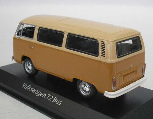 wonderful MINICHAMPS-diecast-modelcar 1/43 VW T2-BUS 1972 - 2-tone Brown - Picture 2 of 4