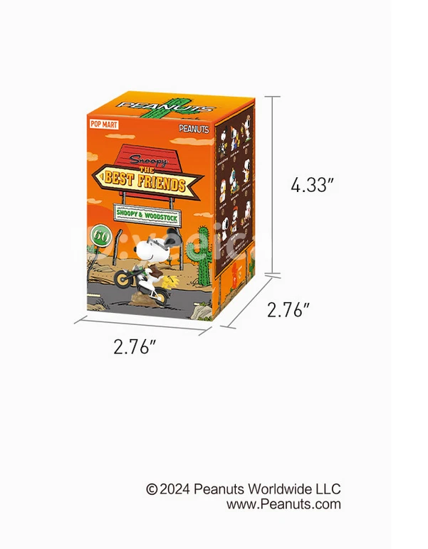 Snoopy The Best Friends Series Blind Box Figure Confirmed Birthday Toys - Image 4 of 4