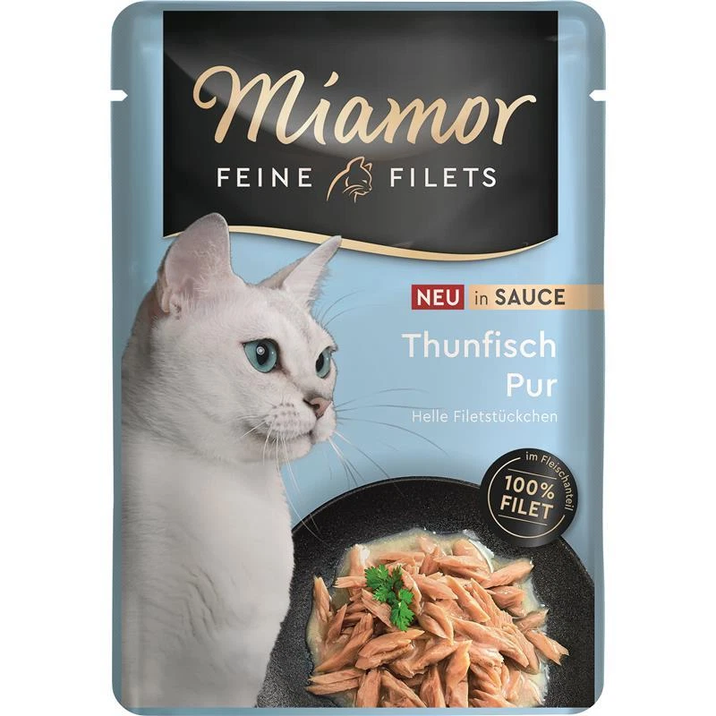 Miamor Feine Filets Thunfisch in Sauce | 24x 100g