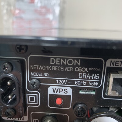 Denon DRA-N5 Network Receiver Ceol Piccolo Music System For iPhone