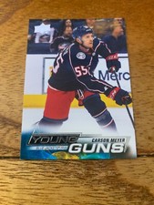 Carson Meyer 22-23 Upper Deck Series 1 Young Guns Rookie #231 Blue Jackets