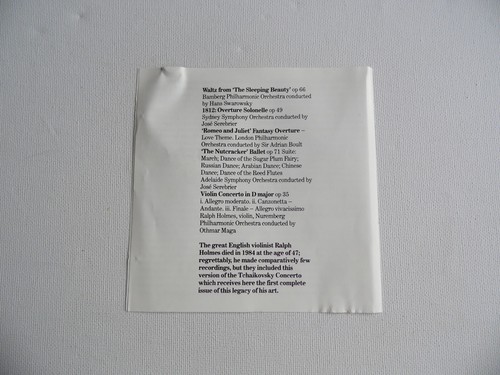 Tchaikovsky - Greatest Hits - Various Artists - CD (5). - Foto 2 di 3