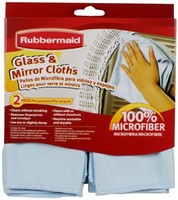 Rubbermaid Fg6m0206 2-pack Microfiber Glass Cleaning Cloth, Blue, New, Free Ship on sale Rubbermaid Fg6m0206 2-pack Microfiber Glass Cleaning Cloth, Blue, New, Free Ship on sale