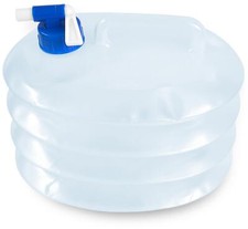 Faltkanister Trink Wasserkanister Wasserbeh&auml;lter mit Wasserhahn und Griff 5 L