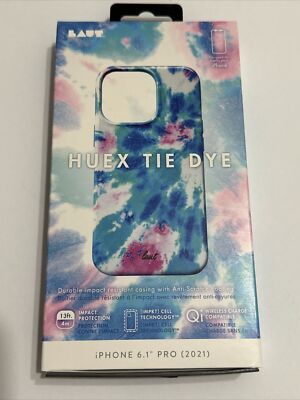 Laut Huex Tie Dye Case iPhone 13 PRO (6.1) Sky Blue For iPhone 13 PRO