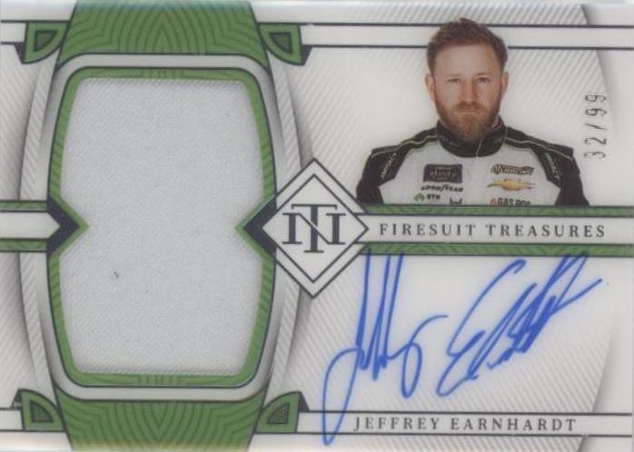 2023 Panini National Treasures - Jeffrey Earnhardt #FTS-JED - 1 of 1