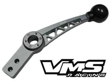 VMS BILLET ADJUSTABLE SHIFTER HANDLE ARM LEVER TREMEC T5 T45 T56 & SHIFT KNOB GM