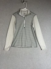 Patagonia Pullover Womens M Mid weight Polartec 1/4 Zip Striped C3
