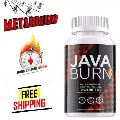 Java Burn Powerful Formula, Java Burn Now in Pills - 60 Capsules (pack of 5)