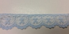 BLUE LACE EDGING STYLE 2411--1 INCH WIDE--20 YARDS