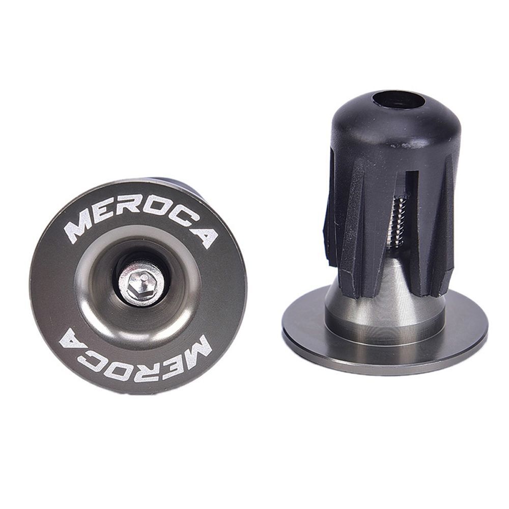 Bicycle Grip Handlebar End Caps Aluminum Alloy MTB Bike Hand