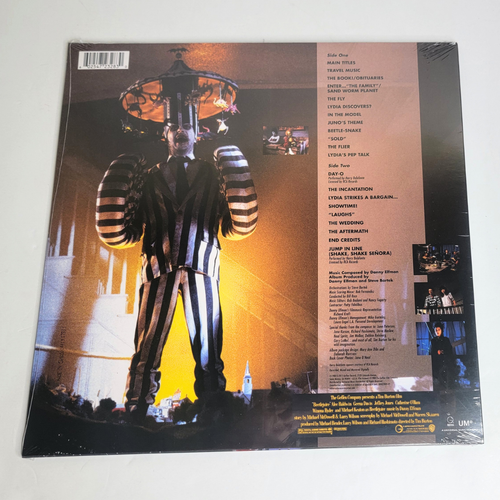 Beetlejuice - Original Motion Picture Soundtrack Danny Elfman 2015 Reissue - NEW - Imagen 2 de 4
