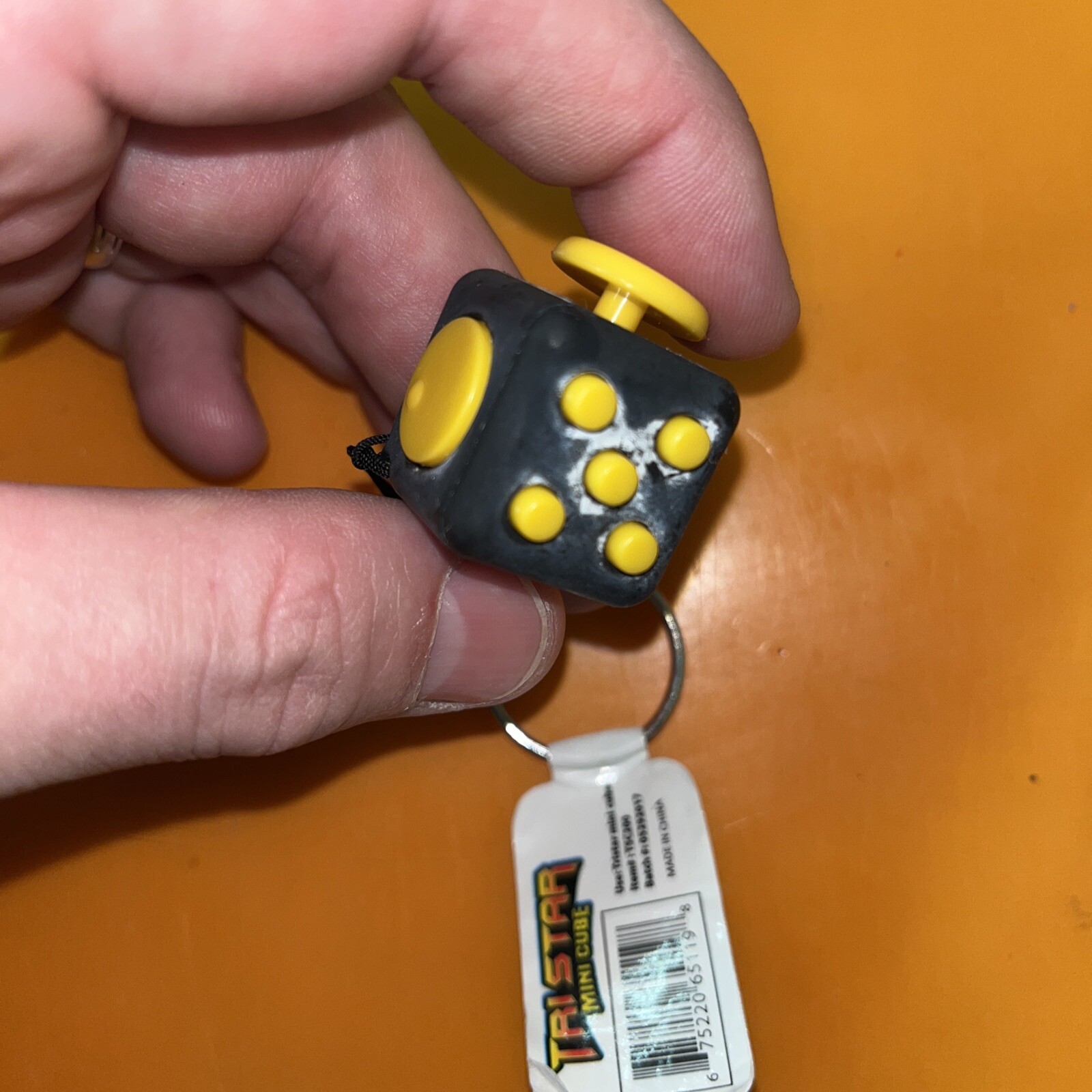 Lot Of 4 Mini Fidget EDC Cube Stress Anxiety Relief Desk Toys - See Desc.