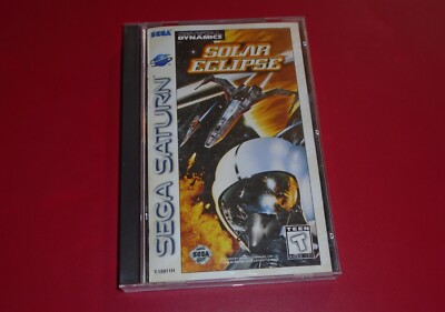 Solar Eclipse (Sega Saturn, 1995) Complete CIB Registration Card Mint Disc
