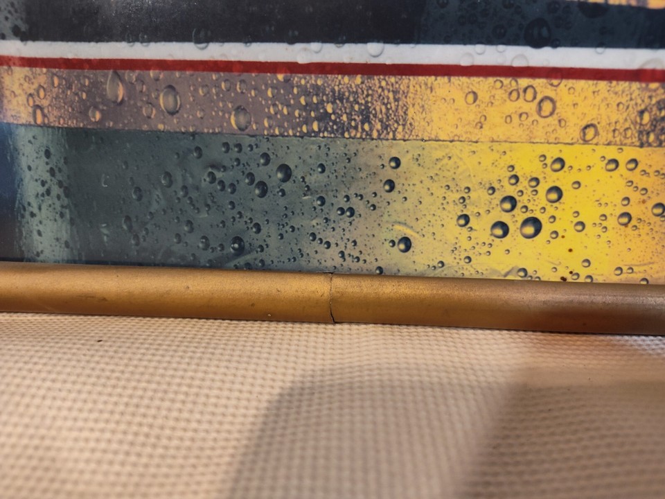 Vtg Pabst Blue Ribbon NA Non Alcoholic Malt Beverage Lighted Beer Sign