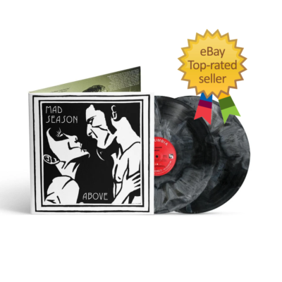 #ad ✅ MAD SEASON ABOVE 30TH ANNIVERSARY BlackWhite Galaxy Vinyl Ten Club 1000 ✅ $79.99