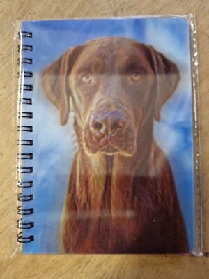 Schokolade Labrador Notizbuch Schokolabor Labradore Notizbücher A6 liniert Notizblock Hund