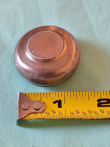 Signierte MK 900 Silber Runddeckel Pillendose Alt KFZ Auto Relief - Bild 10 von 13