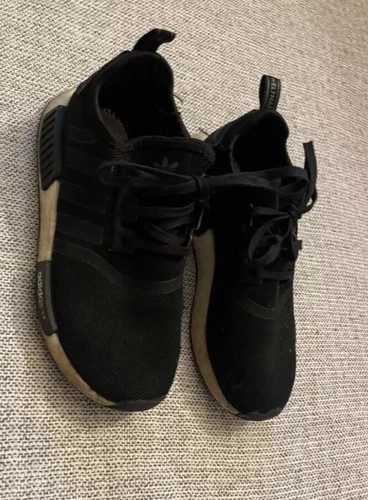 Adidas NMD bambino bianco e nero taglia 2 - Foto 3 di 7