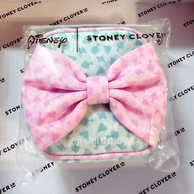 Stoney Clover Lane Alice in Wonderland Disney Bow Alice in Wonderland Long Bow Clip | Customizable Circle Open  main image 3