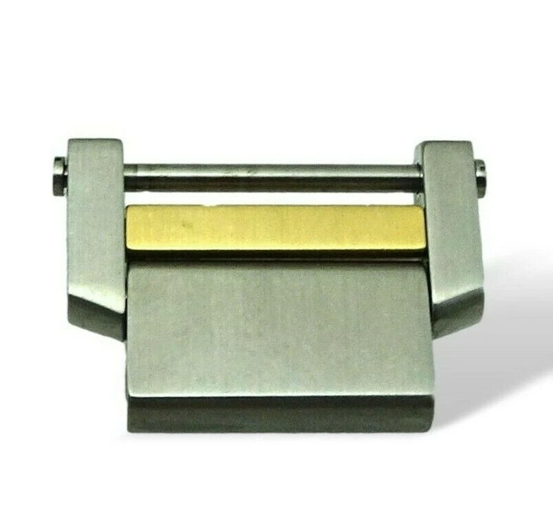 Cartier Tank Francaise Oro 18K y Acero Inoxidable 18mm Pulsera Eslabón Reloj Parte Foto 2 de 3