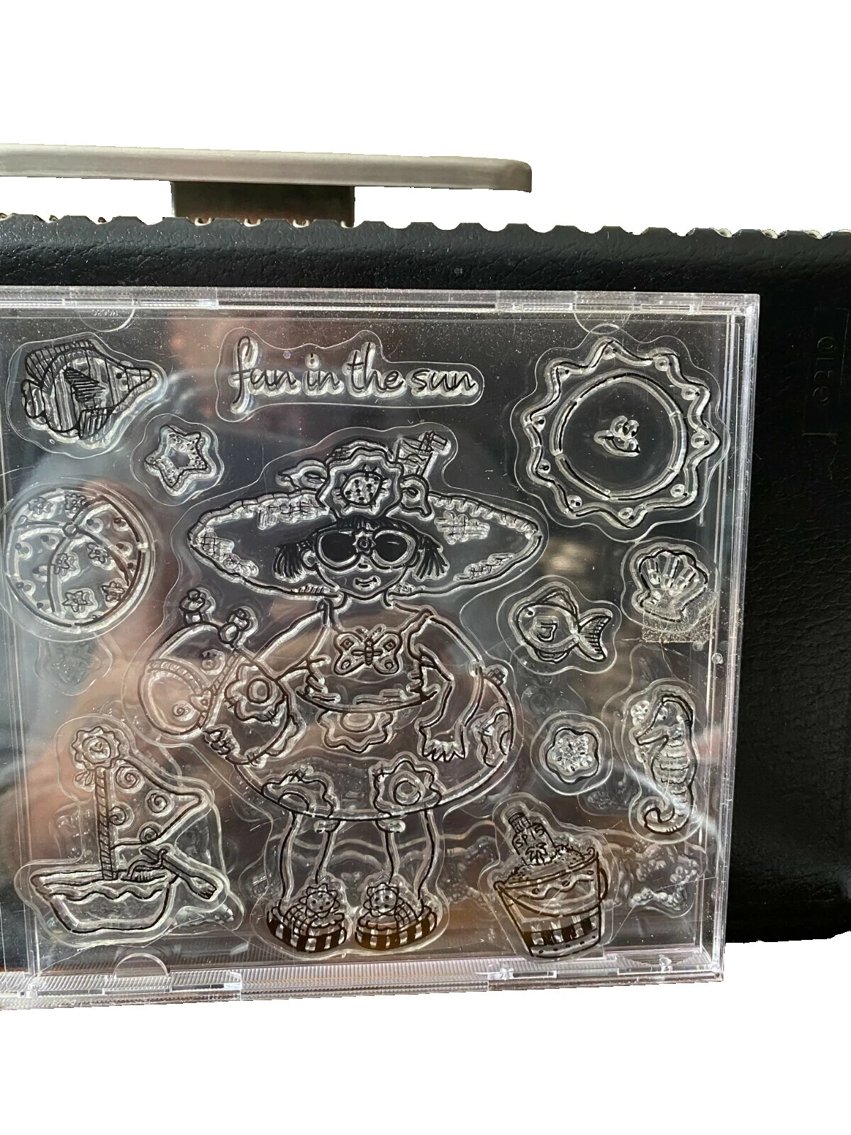 Penny Black Acrílico Sellos artesanales de Playa y náutico