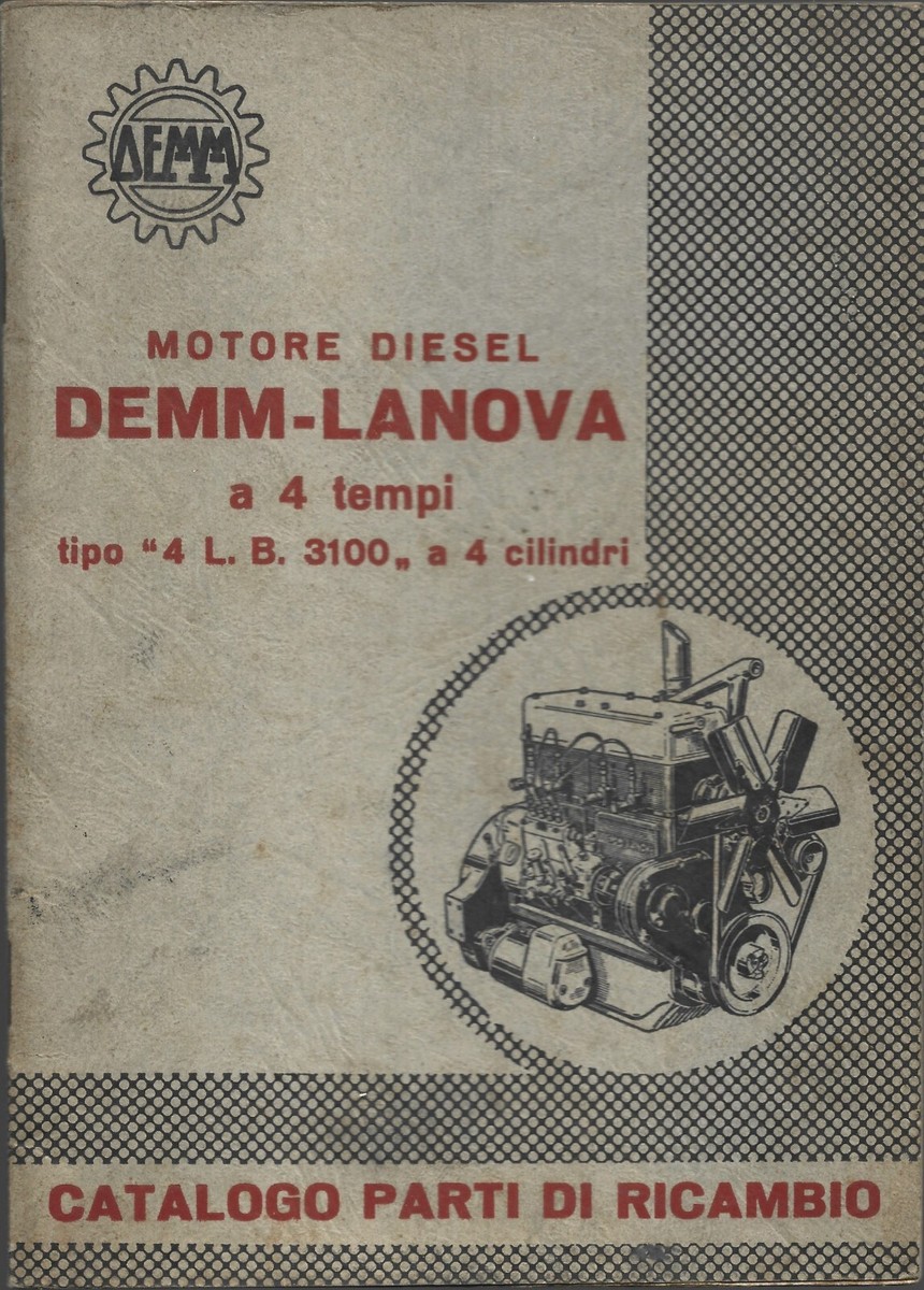 Catalogo Ricambi Motore Diesel DEMM-LANOVA 