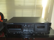 Tascam CD-A500 Professional CD Player / Cassette Deck Combo AS-IS