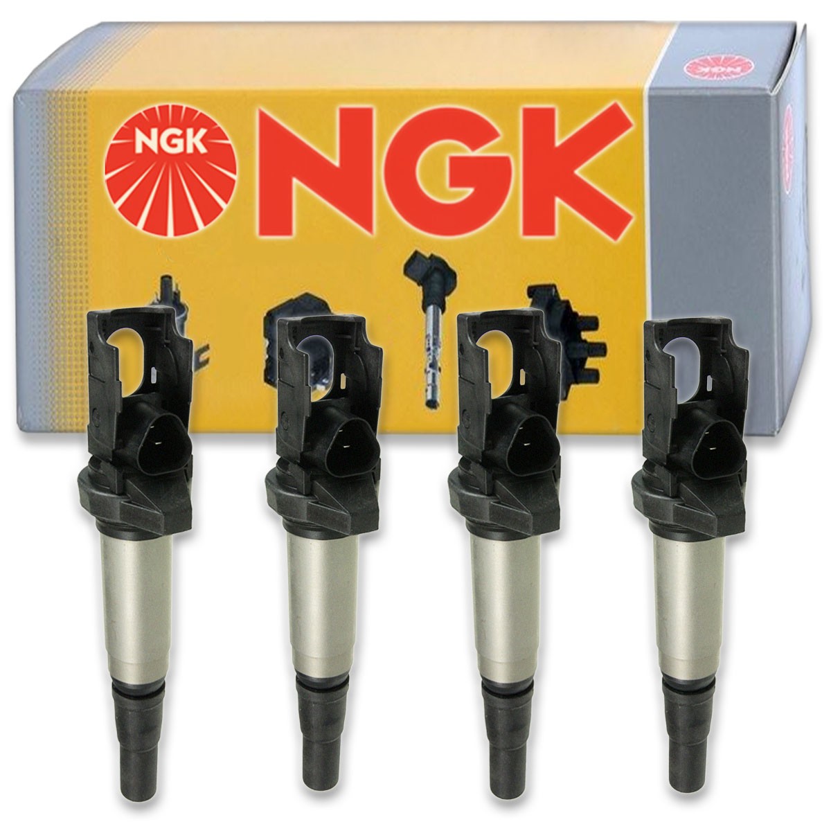 4 pcs NGK Ignition Coil for 2007-2015 Mini Cooper 1.6L L4 - Spark Plug Tune ed