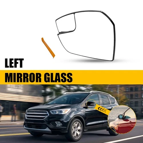 Driver LH Side No-Heated Mirror Glass For 2018-2019 Ford Escape SEL GJ5Z17K707G