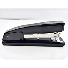 Swingline Stapler Black Model 444 Heavy Duty School Office Desk Works! Vintage